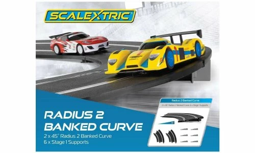 Scalextric C8296 Radius 2 Banked Curve 3 Scalextric C8296 Radius 2 Banked Curve