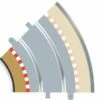 SCALEXTRIC C8225 BORDER RADIUS 2 CURVE INNER BORDERS 45 DEGREE -TOY MODEL 12062