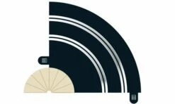 SCALEXTRIC C8201 RADIUS 1 HAIRPIN CURVE TRACK