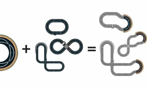 SCALEXTRIC C8510 TRACK EXTENSION PACK 1 3 SCALEXTRIC C8510 TRACK EXTENSION PACK 1