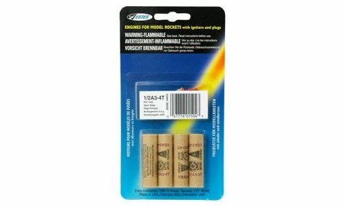 Estes 1/2 A3-4T Model Rocket Engine's 1504 3 Estes 1/2 A3-4T Model Rocket Engine's 1504