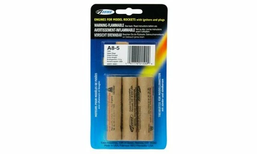 Estes A8-5 Model Rocket Engine's 1599 3 Estes A8-5 Model Rocket Engine's 1599