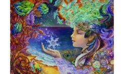 Josephine Wall Snow Flake - 1000pc Puzzle HOL092109