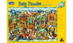 Busy Puzzles Street Scene - 1000pc Puzzle HOL092765