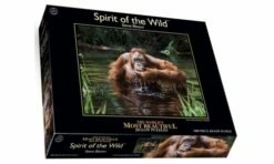 Crown And Andrews Young Male Orangutan, Borneo - 1000pc Jigsaw Puzzle CA81841
