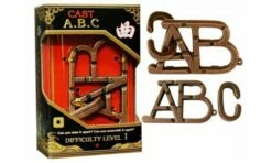 Hanayama HAN90031 Cast Puzzle L1 ABC
