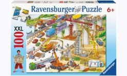Ravensburger Construction Site Puzzle 100pc RB10896-1
