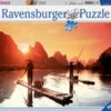 Ravensburger Fishermen In The Sunset Puzzle 1000pc RB19085-0 -TOY MODEL 29866