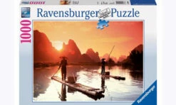 Ravensburger Fishermen In The Sunset Puzzle 1000pc RB19085-0