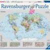 Ravensburger Political World Map Puzzle 1000pc RB15652-8 1 Ravensburger Political World Map Puzzle 1000pc RB15652-8 -TOY MODEL 29868