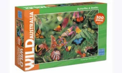 Blue Opal Wild Aust Butterflies Puzzle 300 Pc BL01874