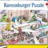 Ravensburger Around The Airplane Puzzle 2x24 Pc RB09088-4 -TOY MODEL 29909