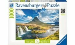 Ravensburger RB19539-8 River Waterfall Nature Puzzle 1000pc
