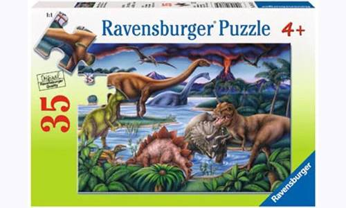 Ravensburger Dinosaur Playground Puzzle 35pc RB08613-9 3 Ravensburger Dinosaur Playground Puzzle 35pc RB08613-9
