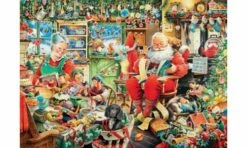 Ravensburger Santa‘s Final Preparations Jigsaw Puzzle 1000 Pc RB19558-9