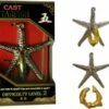 Hanayama HAN90041 Cast Puzzle L2 Starfish 1 Hanayama HAN90041 Cast Puzzle L2 Starfish -TOY MODEL 31330