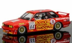 SCALEXTRIC C3739 BTCC BMW E30 M3 - ROLAND RATZENBERGER, BRANDS HATCH 1988