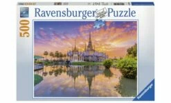 Ravensburger Thai Temple Sunset Puzzle 500pc RB14649-9