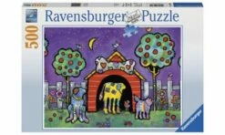 Ravensburger Dogs At Twilight Puzzle 500pc RB14689-5