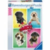 Ravensburger Dogs Pop Art Puzzle 1000 Pc RB19481-0 -TOY MODEL 32033