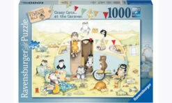 Ravensburger Crazy Cats Caravan Puzzle 1000 Pc RB19588-6