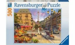 Ravensburger RB14683-3 A Walk Through Paris 500pc Puzzle