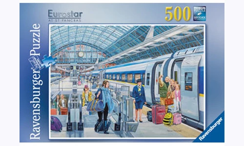 Ravensburger Eurostar At St. Pancras Puzzle 500 Pc RB14694-9 3 Ravensburger Eurostar At St. Pancras Puzzle 500 Pc RB14694-9