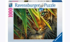 Ravensburger Mysterious Tiger Puzzle 1000 Pc RB19486-5