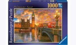 Ravensburger Westminster Sunset Puzzle 1000 Pc RB19591-6