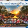 Ravensburger RB19606-7 Bicycles In Amsterdam 1000pc Puzzle -TOY MODEL 32274
