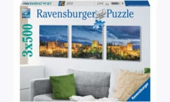 Ravensburger Alhambra At Twilight Puzzle 3x500 Pc RB19918-1