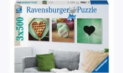 Ravensburger Impressions Of Love Puzzle 3x500 Pc RB19921-1