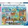 Ravensburger Down At The Wharf Puzzle 1000 Pc RB19602-9 -TOY MODEL 32733