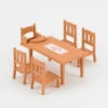 Sylvanian Families Family Table And Chairs SF4506 2 Sylvanian Families Family Table And Chairs SF4506 -TOY MODEL 32800