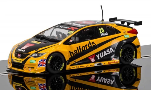 SCALEXTRIC C3861 BTCC HONDA CIVIC TYPE R, MATT NEAL 3 SCALEXTRIC C3861 BTCC HONDA CIVIC TYPE R, MATT NEAL