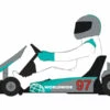 SCALEXTRIC C3836 TEAM SUPER KART -TOY MODEL 33511