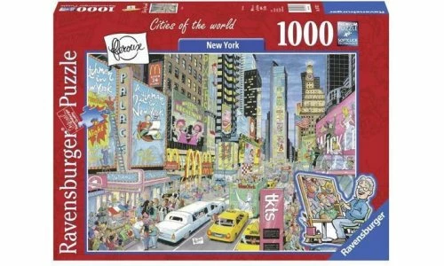 Ravensburger Fleroux, New York Puzzle 1000pc RB19787-3 3 Ravensburger Fleroux, New York Puzzle 1000pc RB19787-3