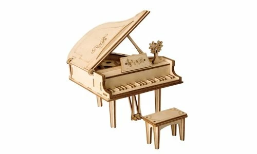 ROBTG402 Classical 3D Wooden Grand Piano 3 ROBTG402 Classical 3D Wooden Grand Piano
