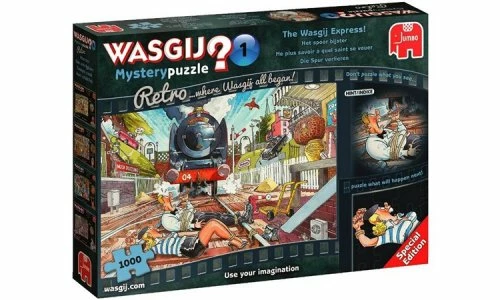 JUM19145 Jumbo Wasgij Retro Mystery 1 3 JUM19145 Jumbo Wasgij Retro Mystery 1