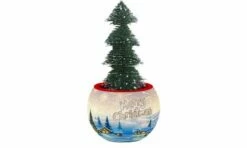 PINK1030 Xmas Flowerpot Christmas Eve