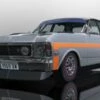 Scalextric C4037 Ford XW Falcon Silver Fox -TOY MODEL 37176