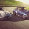 Scalextric C4062A Jaguar E-Type First Win 1961 Twin Pack