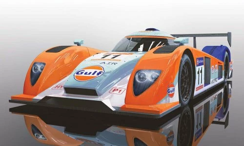 Scalextric C4090 Team LMP Gulf 3 Scalextric C4090 Team LMP Gulf