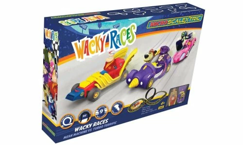 Micro Scalextric G1142 Wacky Races Set 3 Micro Scalextric G1142 Wacky Races Set