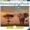 Ravensburger RB15159-2 Elephant Of The Massai Mara 1000pc -TOY MODEL 38551