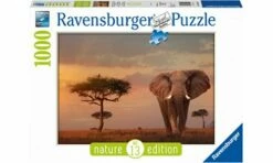 Ravensburger RB15159-2 Elephant Of The Massai Mara 1000pc