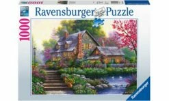 Ravensburger RB15184-4 Romantic Cottage Puzzle 1000pc