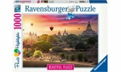 Ravensburger RB15153-0 Hot Air Balloons Over Myanmar 1000pc