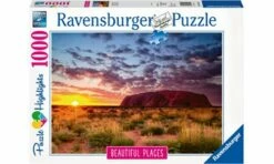 Ravensburger RB15155-4 Ayers Rock Australia Puzzle 1000pc