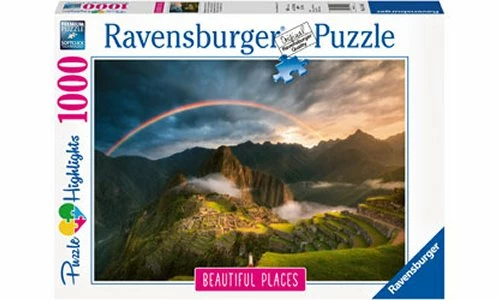 Ravensburger RB15158-5 Rainbow Over Machu Picchu Peru 1000pc 3 Ravensburger RB15158-5 Rainbow Over Machu Picchu Peru 1000pc